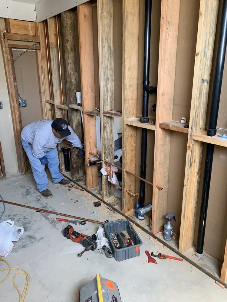 Commercial rough-in plumbing for Gas Line Repair in Florecita Farm